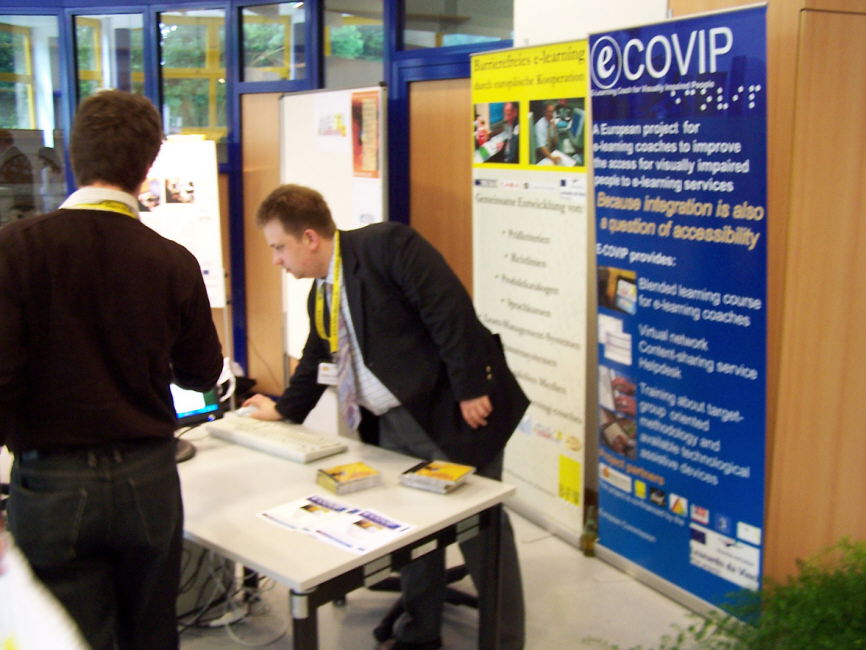 Picture of E-COVIP booth